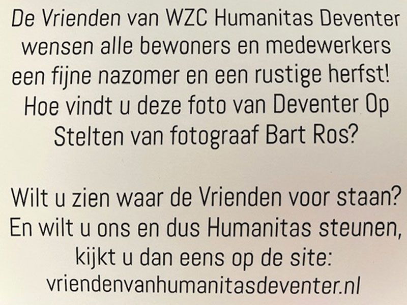 Stuur eens een ansichtkaart